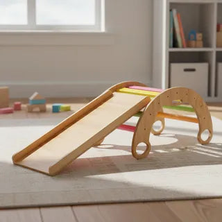 Balancín Rocker Montessori / Tobogán 2 En 1