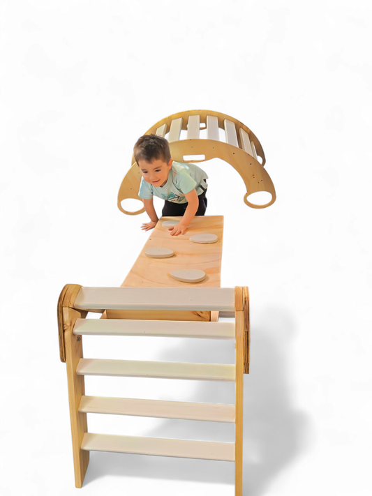 Playset Triple Pikler Montessori